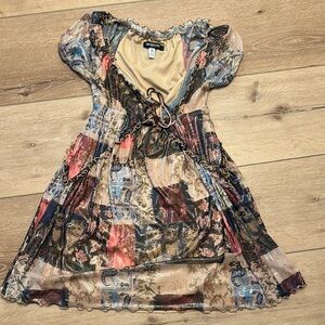 Colorful Patchwork Dress